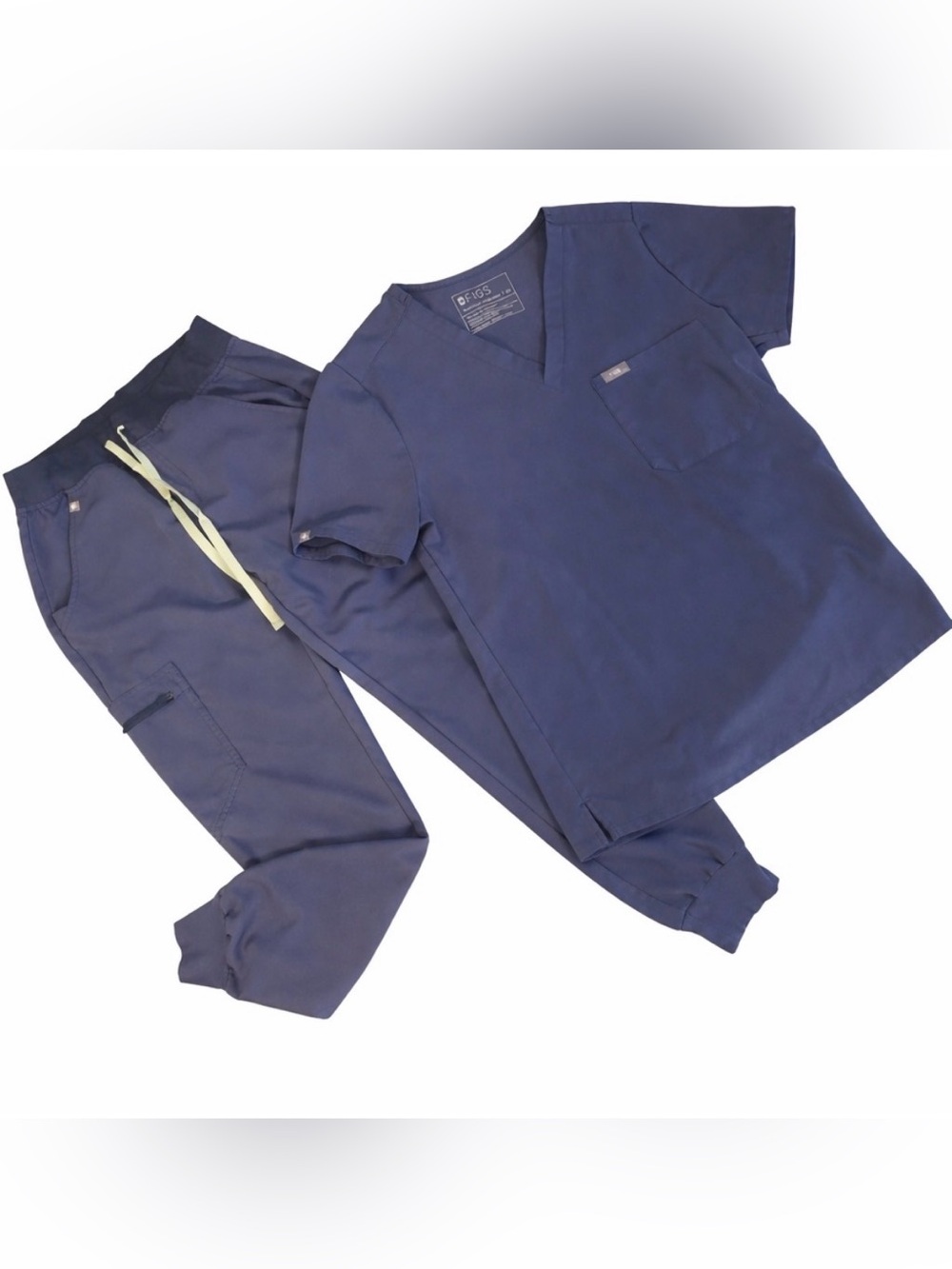 Figs Space navy Zamora set